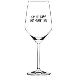 Ritzenhoff SAND & SODA WEINGLAS MIT SPRUCH - SIP ME