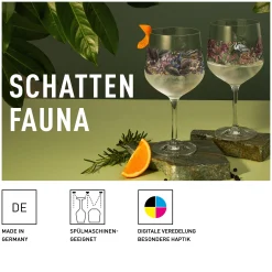 Ritzenhoff SCHATTENFAUNA GINGLAS-SET #5, #6
