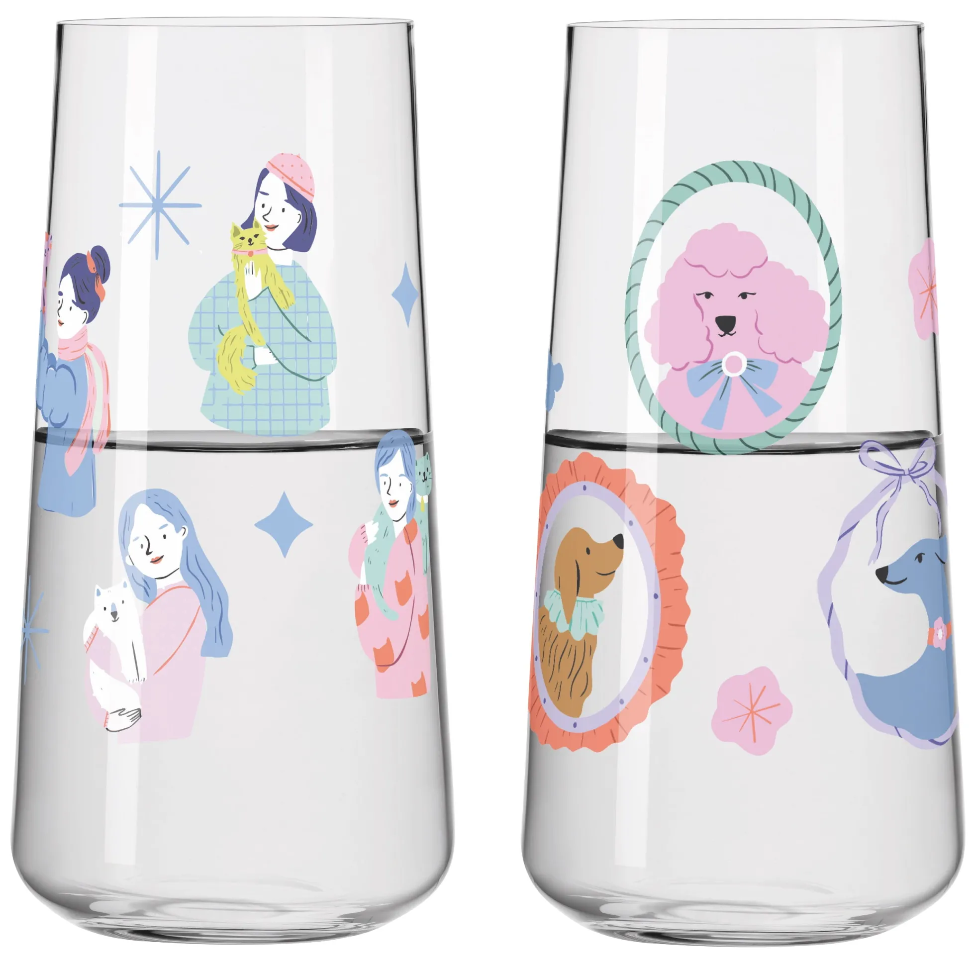 Ritzenhoff tierisch glücklich universalglas-set #1 #2